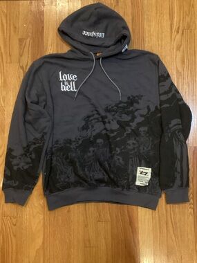 NWT Mens Skeleton Hoodie